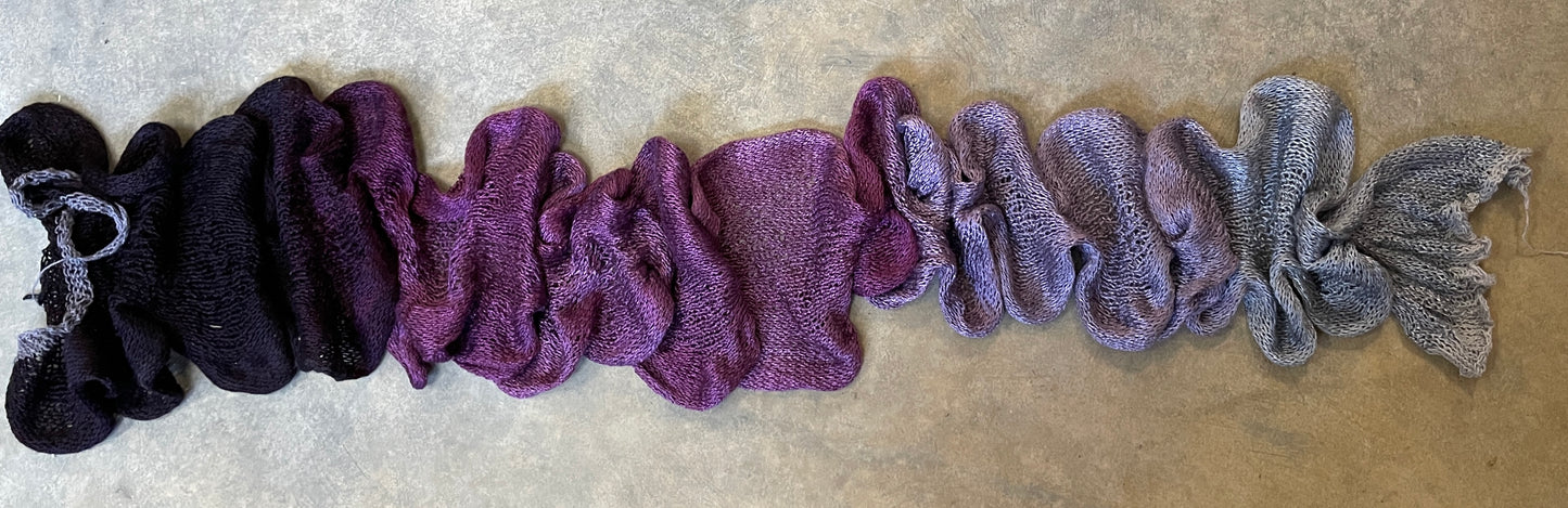 Burgundy Twilight - in a selection of fibres