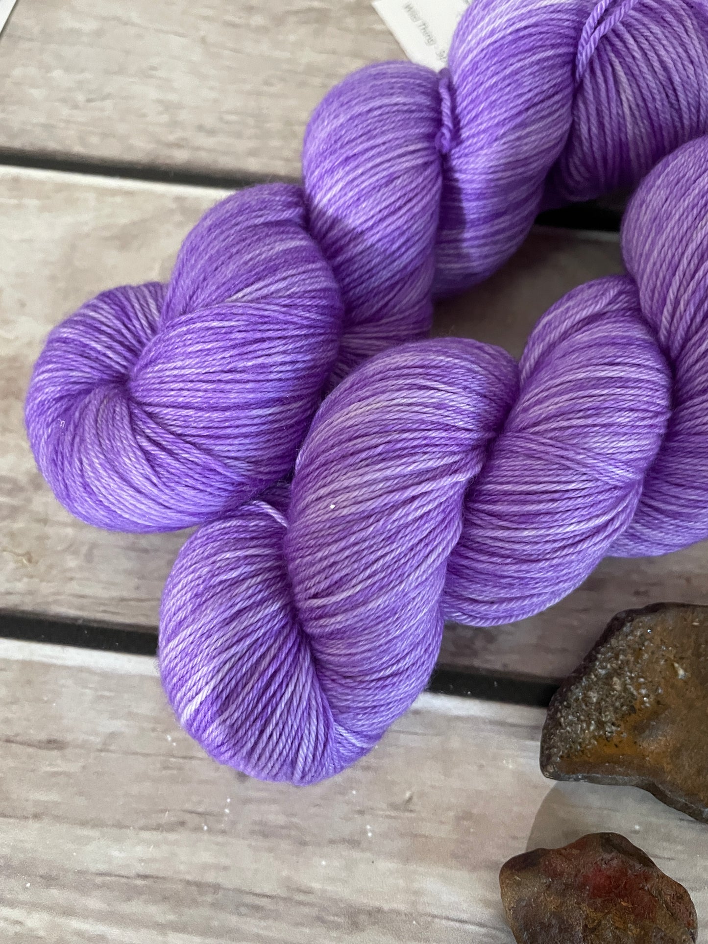 Wild Things - Splat! on Darjeeling merino and nylon 4 ply sock yarn