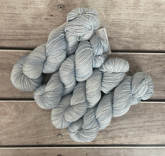 Ice Blue - 5 ply silk and merino - Jasmine 5