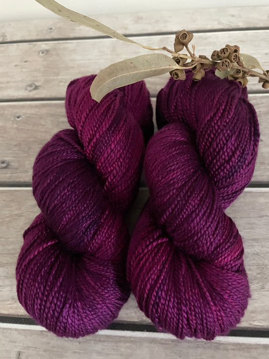 Wild Orchid - 8 ply silk and merino - White Cloud DK