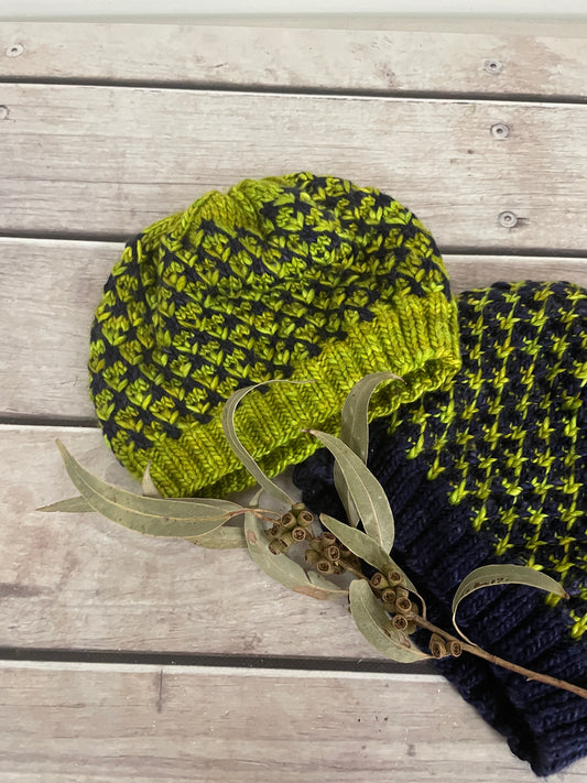 Knitting Pattern - Sky Full of Stars Beanie - The Woolly Warden