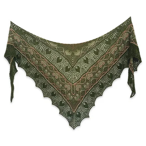 Knitting Pattern - Knit Love Shawl - Ambah O'Brien