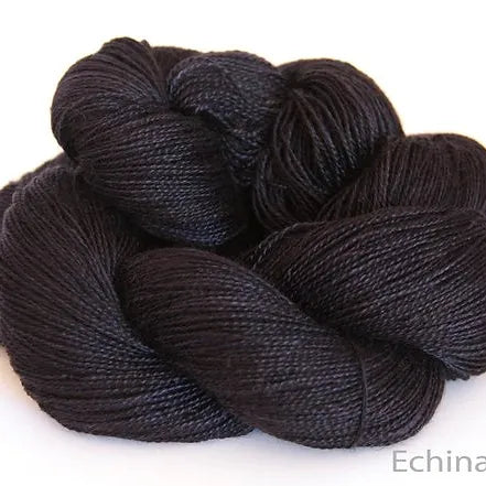 Dreams of a Starry Night - 2 Ply in Silk & Alpaca - Echinacea