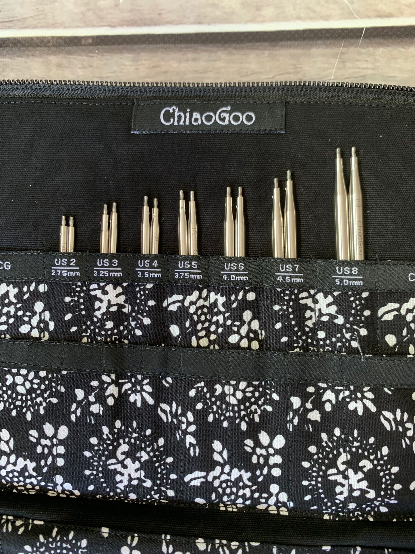 ChiaoGoo TWIST Red Lace Needle Small set - 4" (10cm) tips