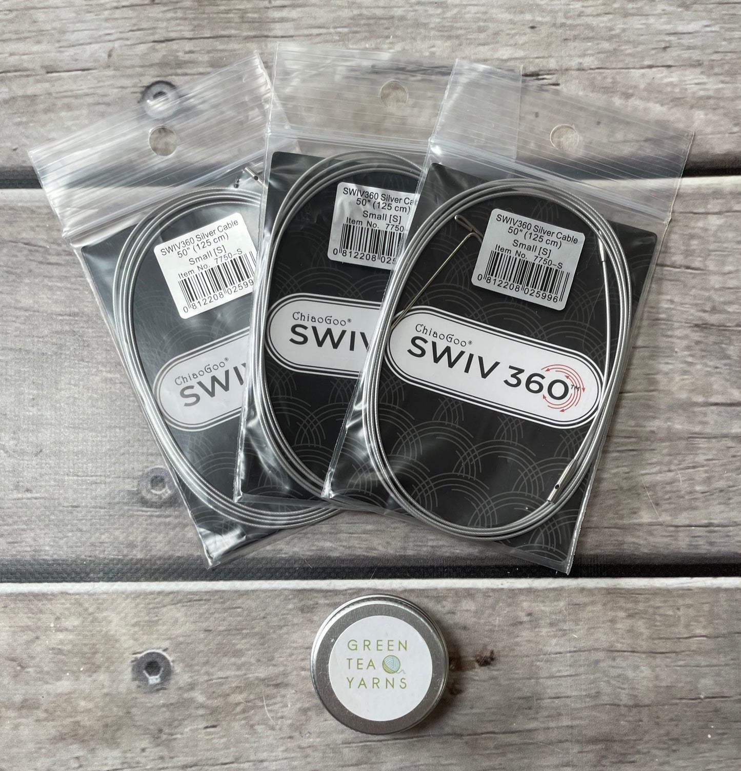 NEW ChiaoGoo SWIV360 Cables - small