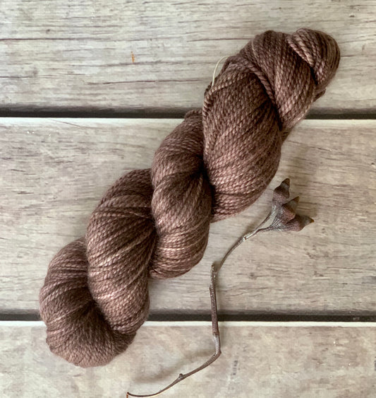 PaperBark - 8 ply silk and merino - White Cloud DK