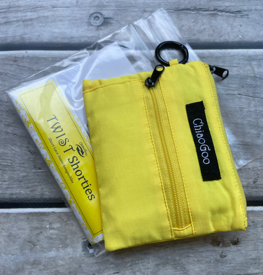 ChiaoGoo TWIST Shorties Needle set - 3" tips - Large sized Set