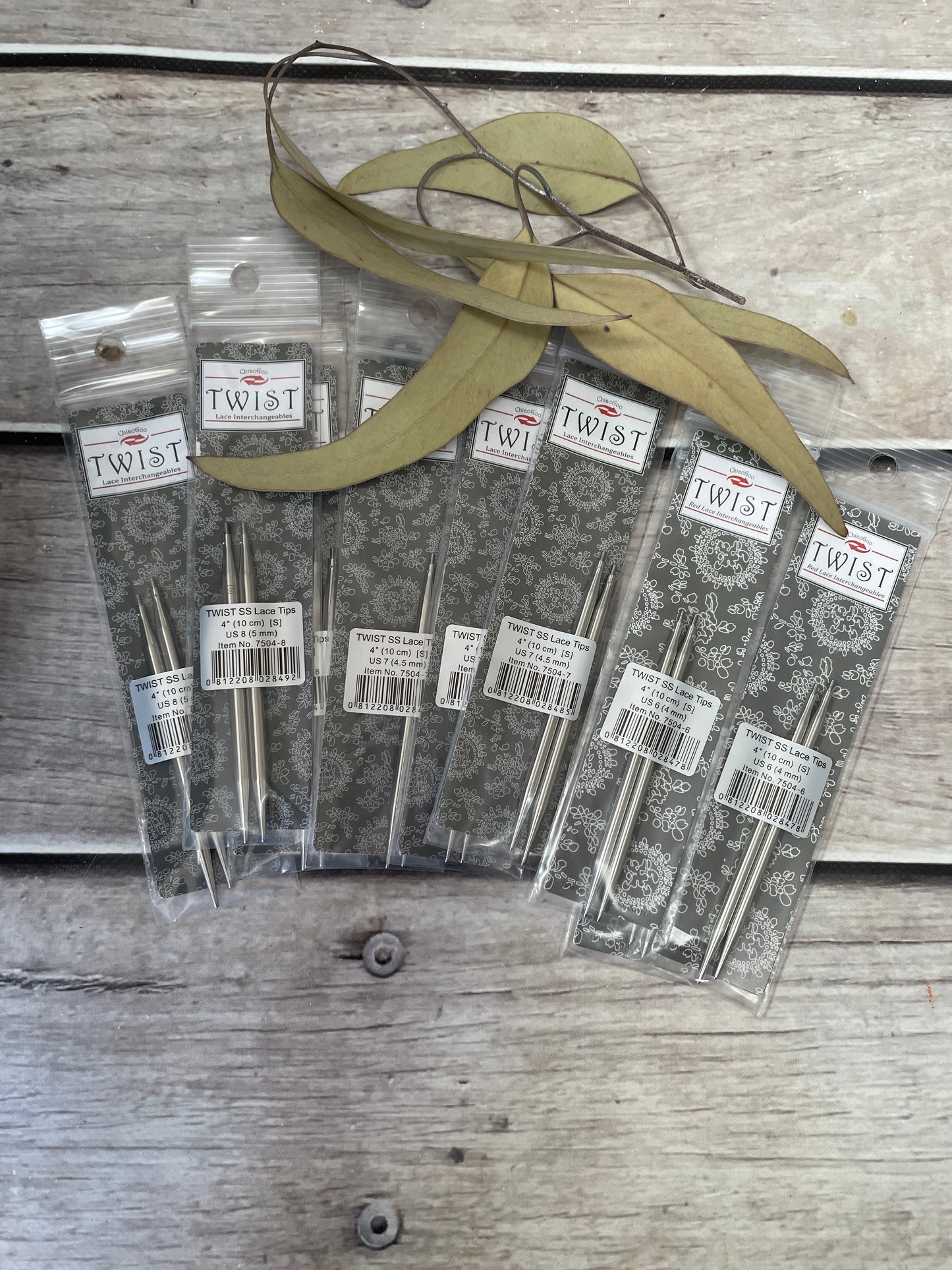 ChiaoGoo TWIST Red Lace Interchangeable Needle Tips - 4" - small