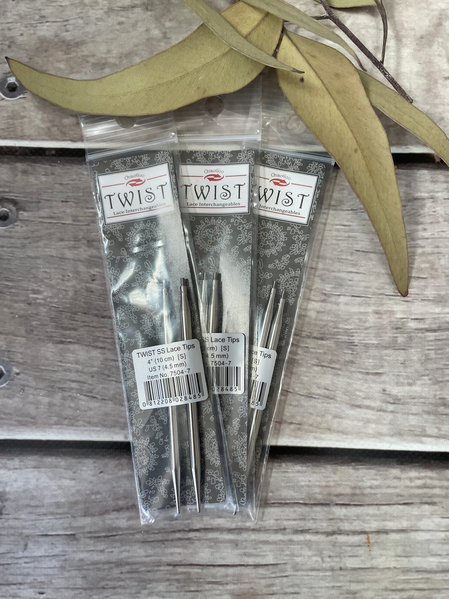 ChiaoGoo TWIST Red Lace Interchangeable Needle Tips - 4" - small