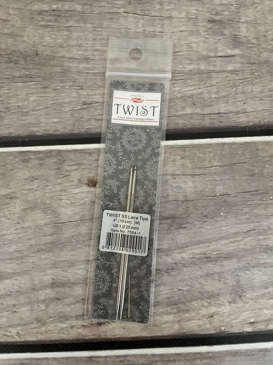 ChiaoGoo TWIST Red Lace Interchangeable Needle Tips - 4" - mini