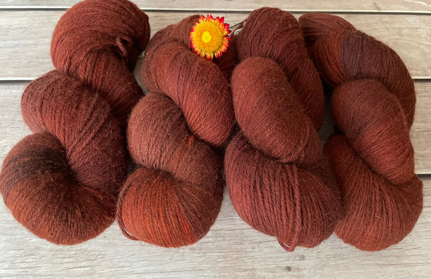 Red Dune - merino/possom - 4 ply - Kawa Kawa