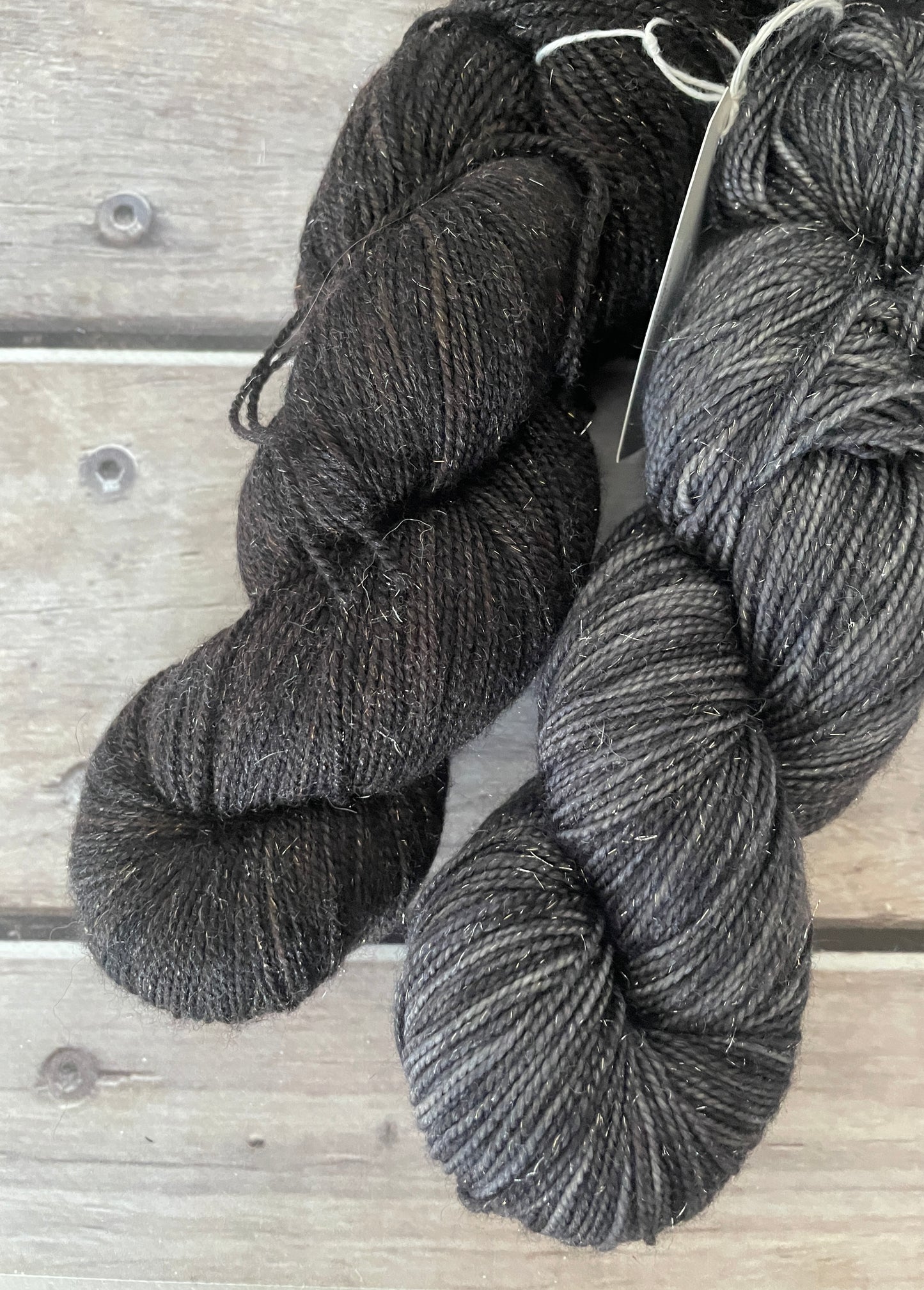 Wongulla Nights - sparkle sock yarn in merino and nylon Yin Hou