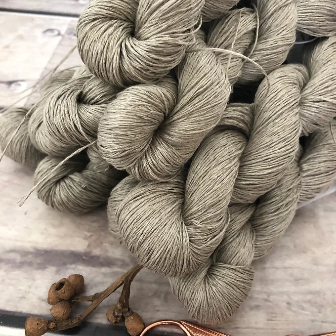 Yanga on Ceylon pure linen yarn - 50 gm skeins