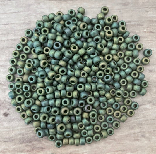 Miyuki 6 - Matte Sage Green Lustre