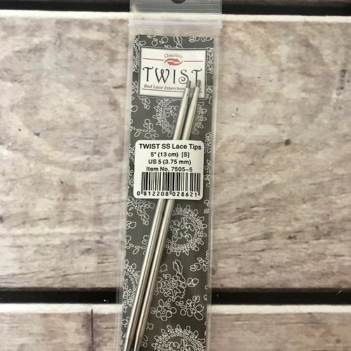 ChiaoGoo TWIST Red Lace Interchangeable Needle Tips - 5" - mini, small and large