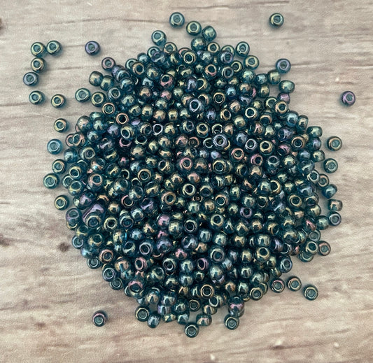 Miyuki 6 - Montana Blue Gold Lustre