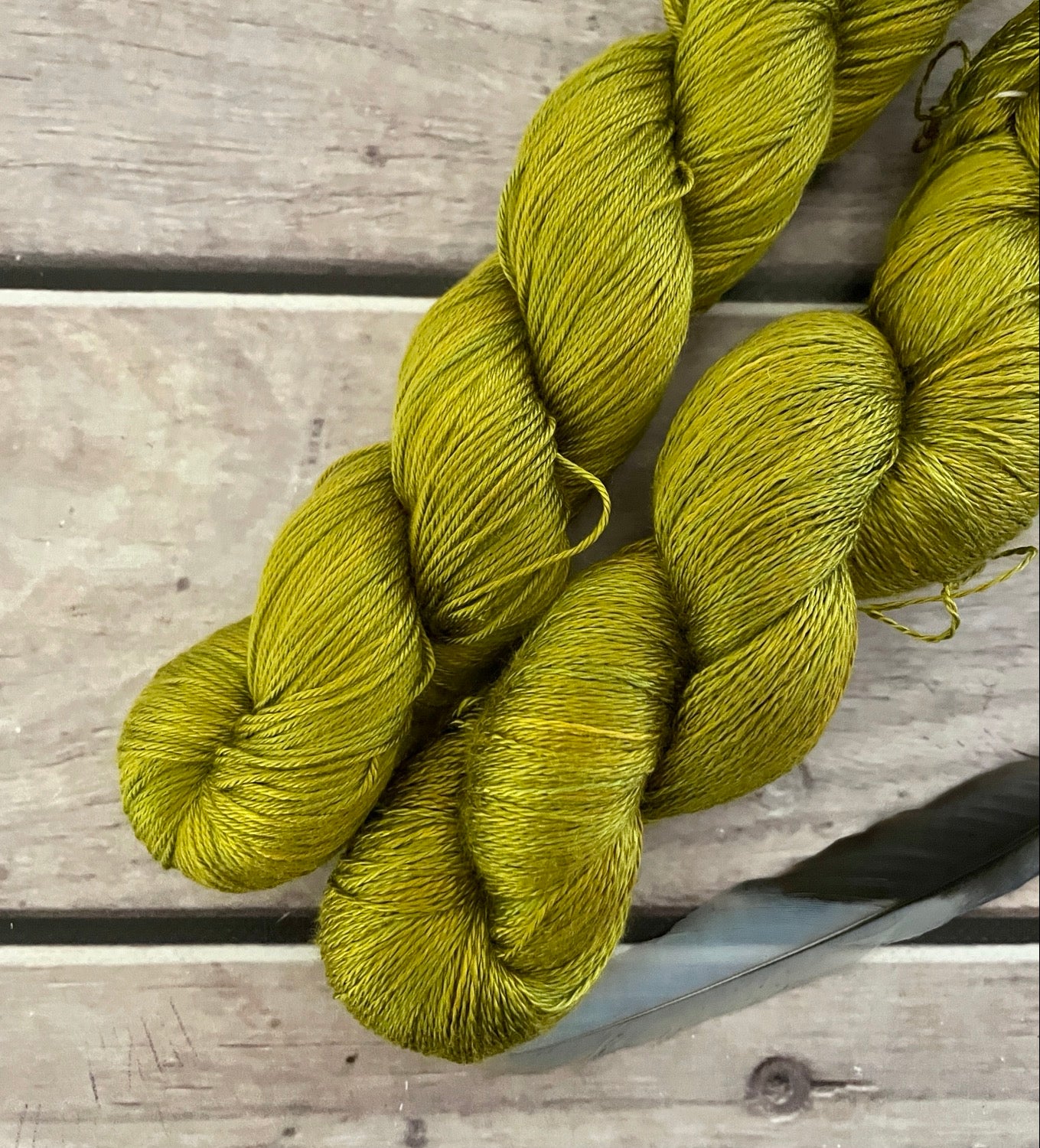 Someone's Sweater - 2 ply in Mulberry silk - Pekoe (l)