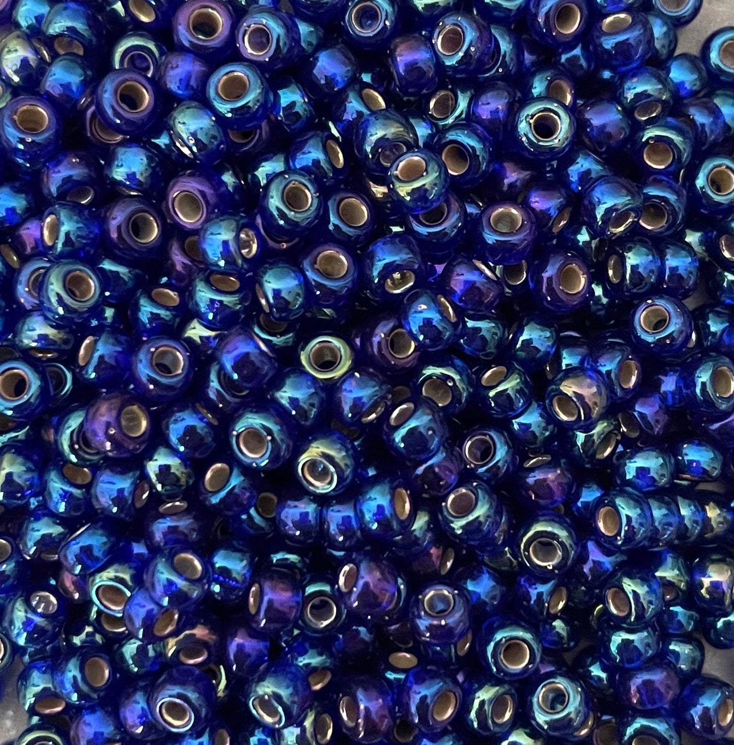 Miyuki 6 - Silver Lined Cobalt AB