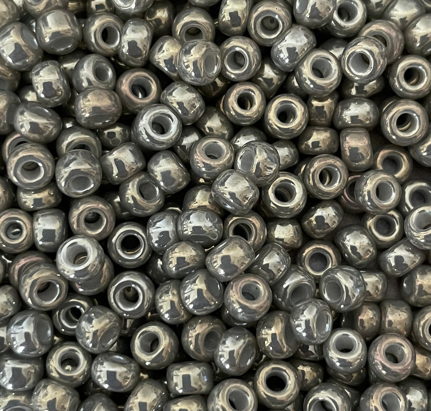 Miyuki 6 - Opaque Smoke Grey Lustre