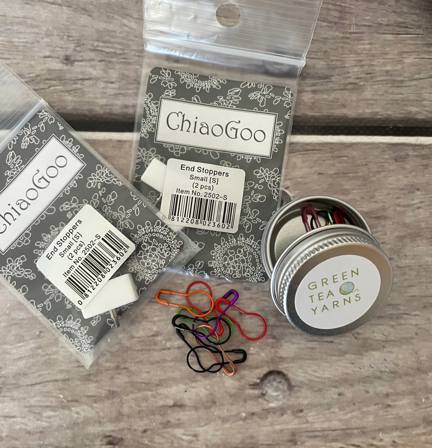 ChiaoGooEnd stoppers - small, medium and large