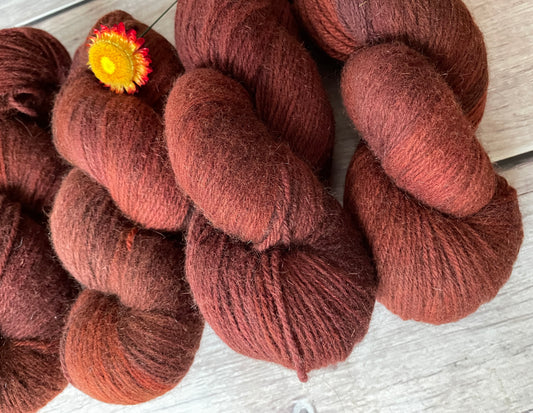 Red Dune - merino/possom - 4 ply - Kawa Kawa