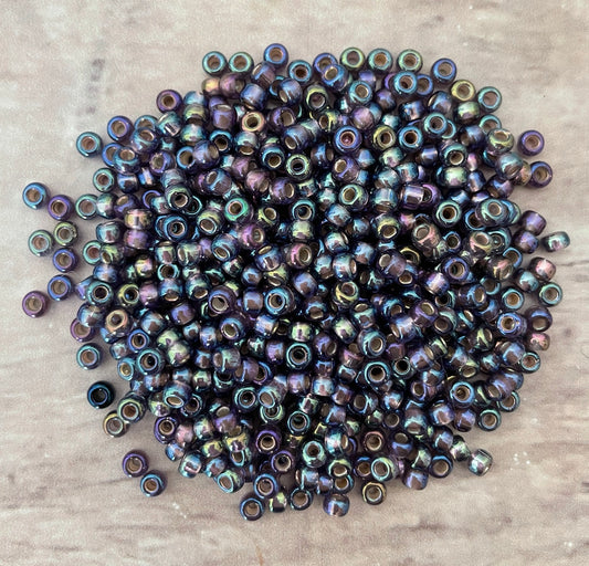 Miyuki 6 - Silver lined Amethyst AB