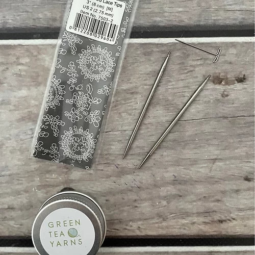 ChiaoGoo TWIST SS Lace Interchangeable Needle Tips - 3" - mini