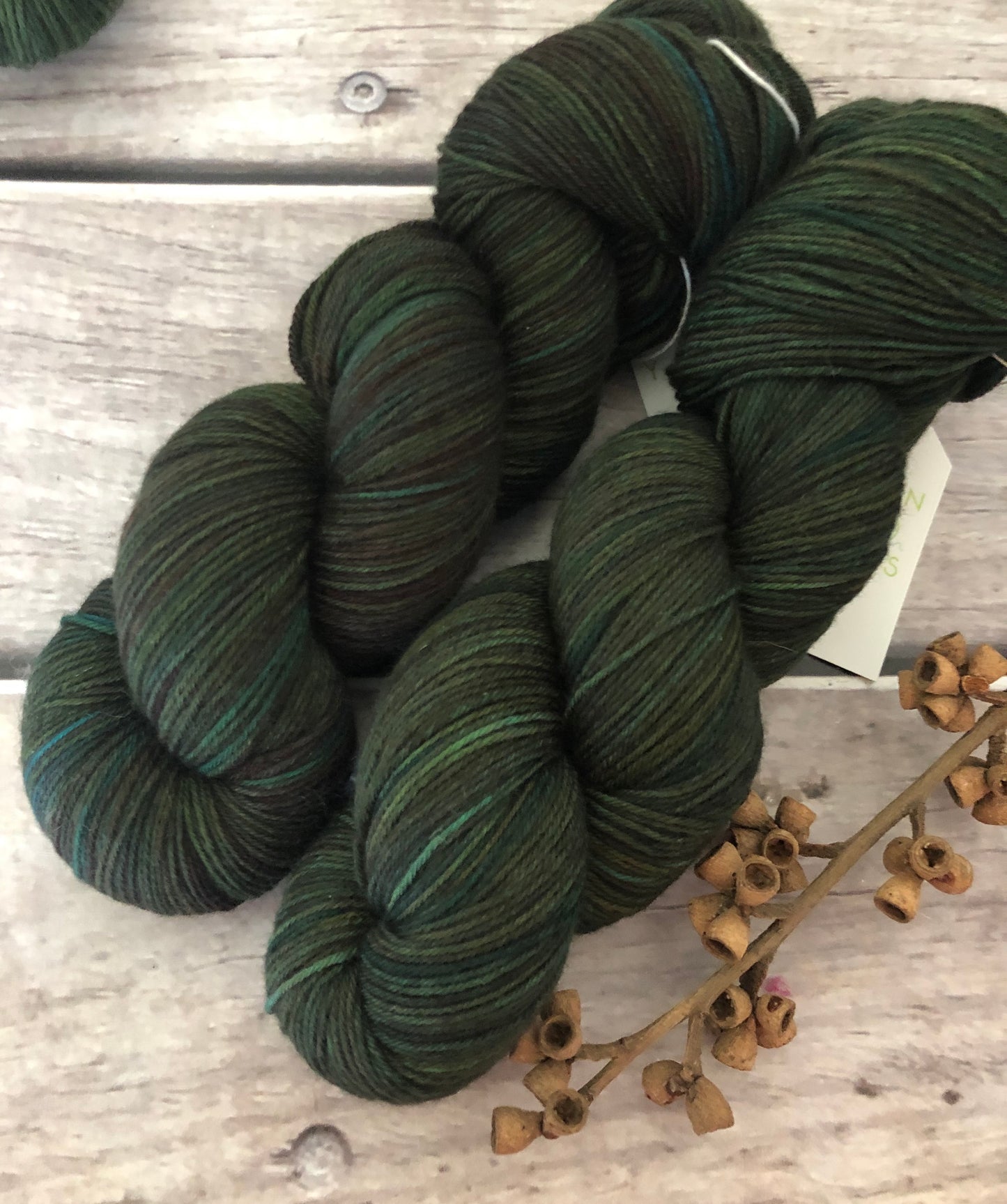 Mountain Fir - 4ply sock yarn in merino & nylon