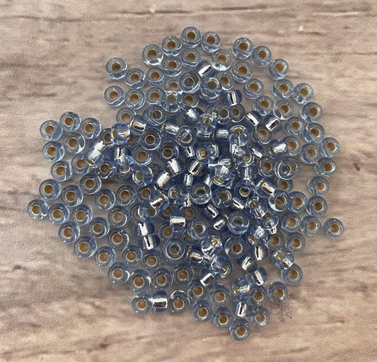 Miyuki 6 - Silver Lined Light Sapphire