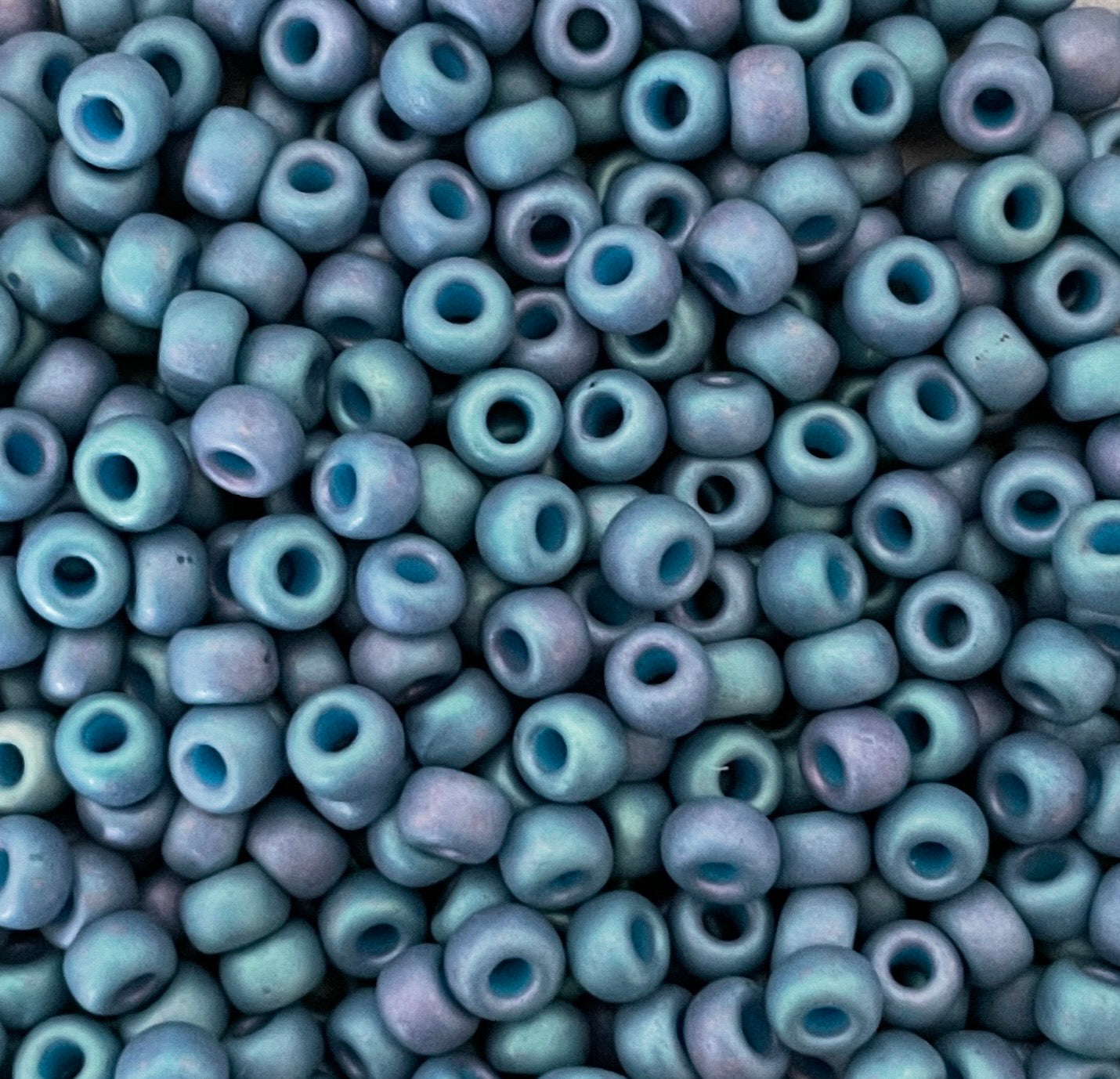 Miyuki 6 - Matte Steel Blue Luster