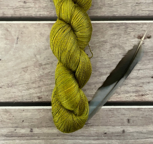 Someone's Sweater - 2 ply in Mulberry silk - Pekoe (l)