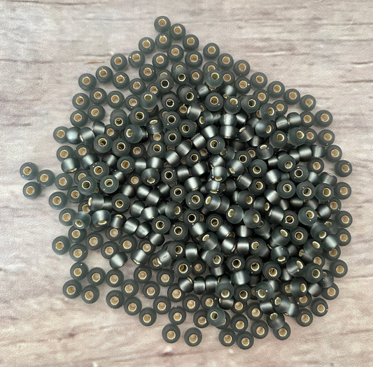 Miyuki 6 - Silver Lined Matte Grey