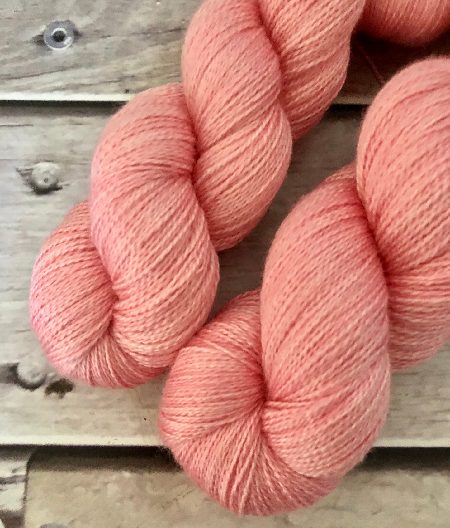 Faerie Spring - 3 ply in Mulberry silk and BFL