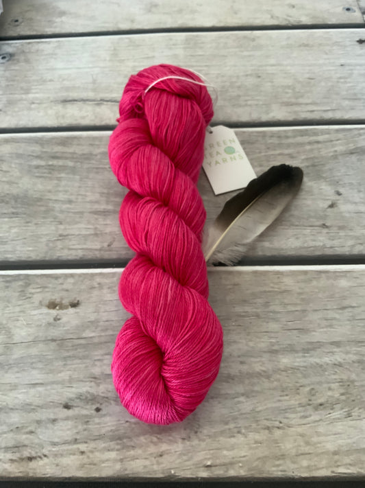 Coral Pink in 4 ply Pima Cotton - Wei Shan