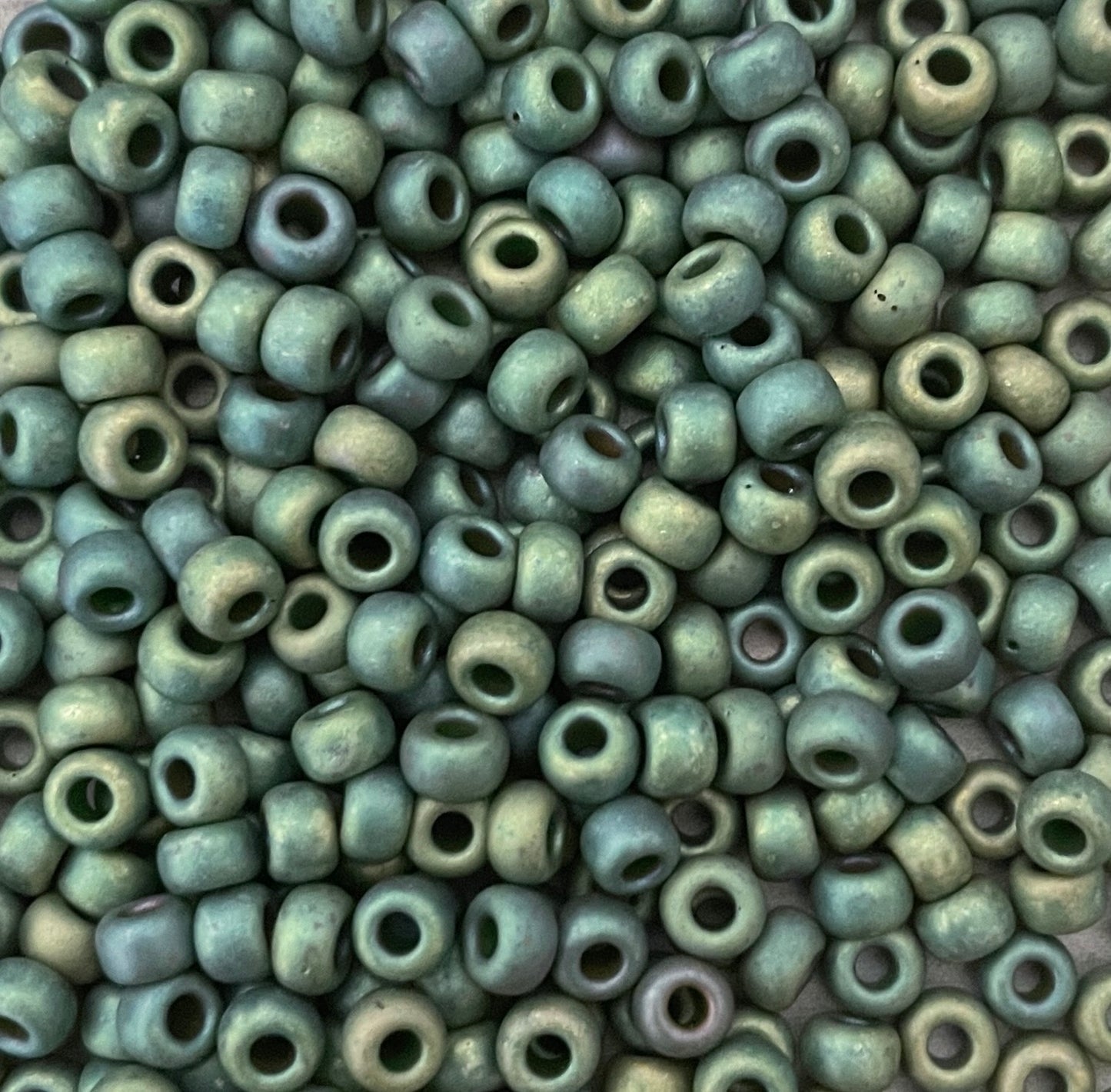 Miyuki 6 - Matte Sage Green Lustre