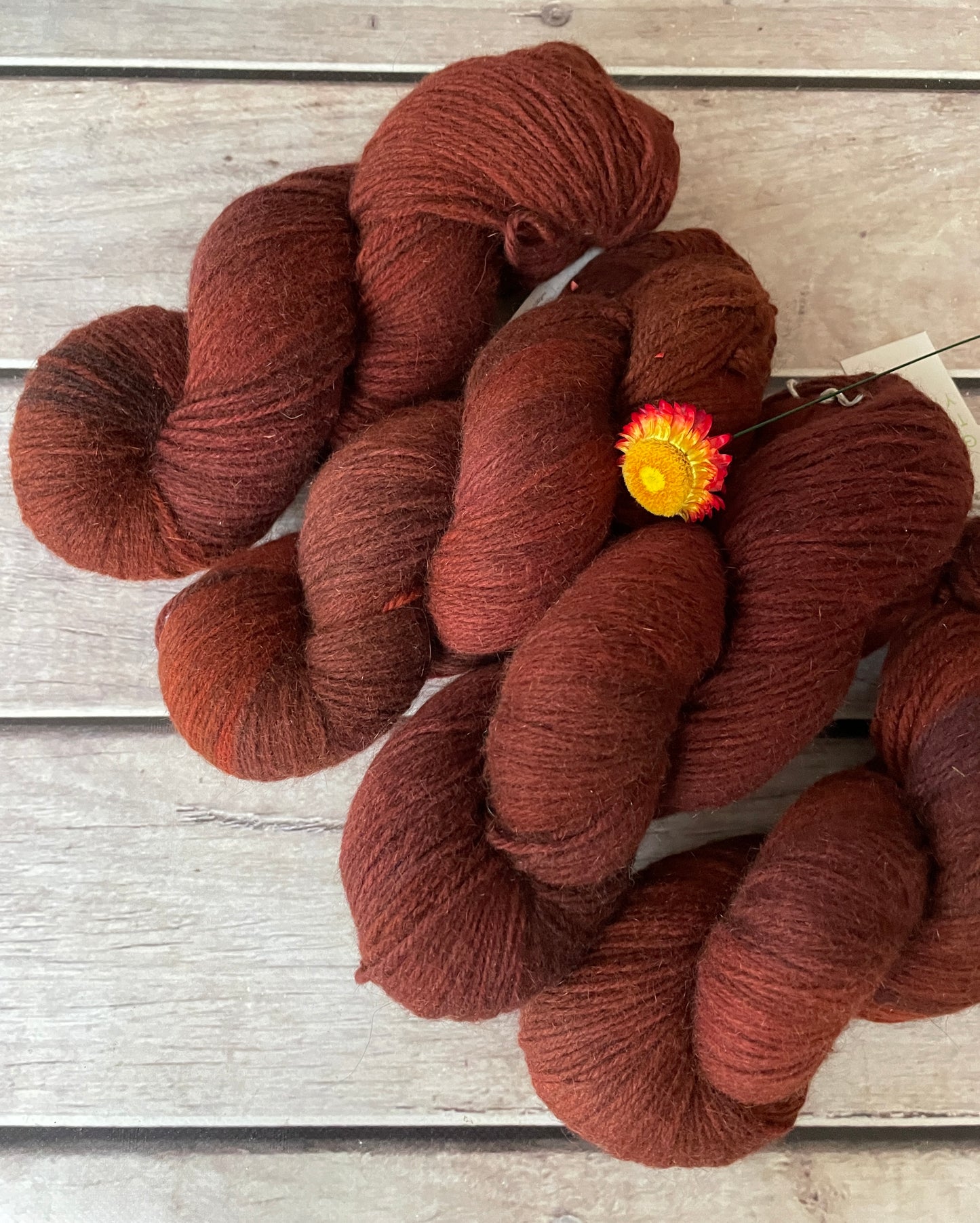 Red Dune - merino/possom - 4 ply - Kawa Kawa