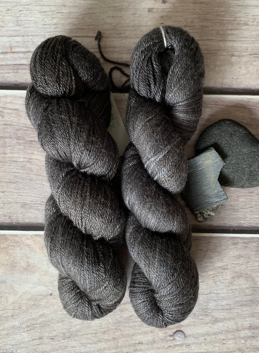 Fallen Ashes - 4 Ply Silk & Merino - White Cloud