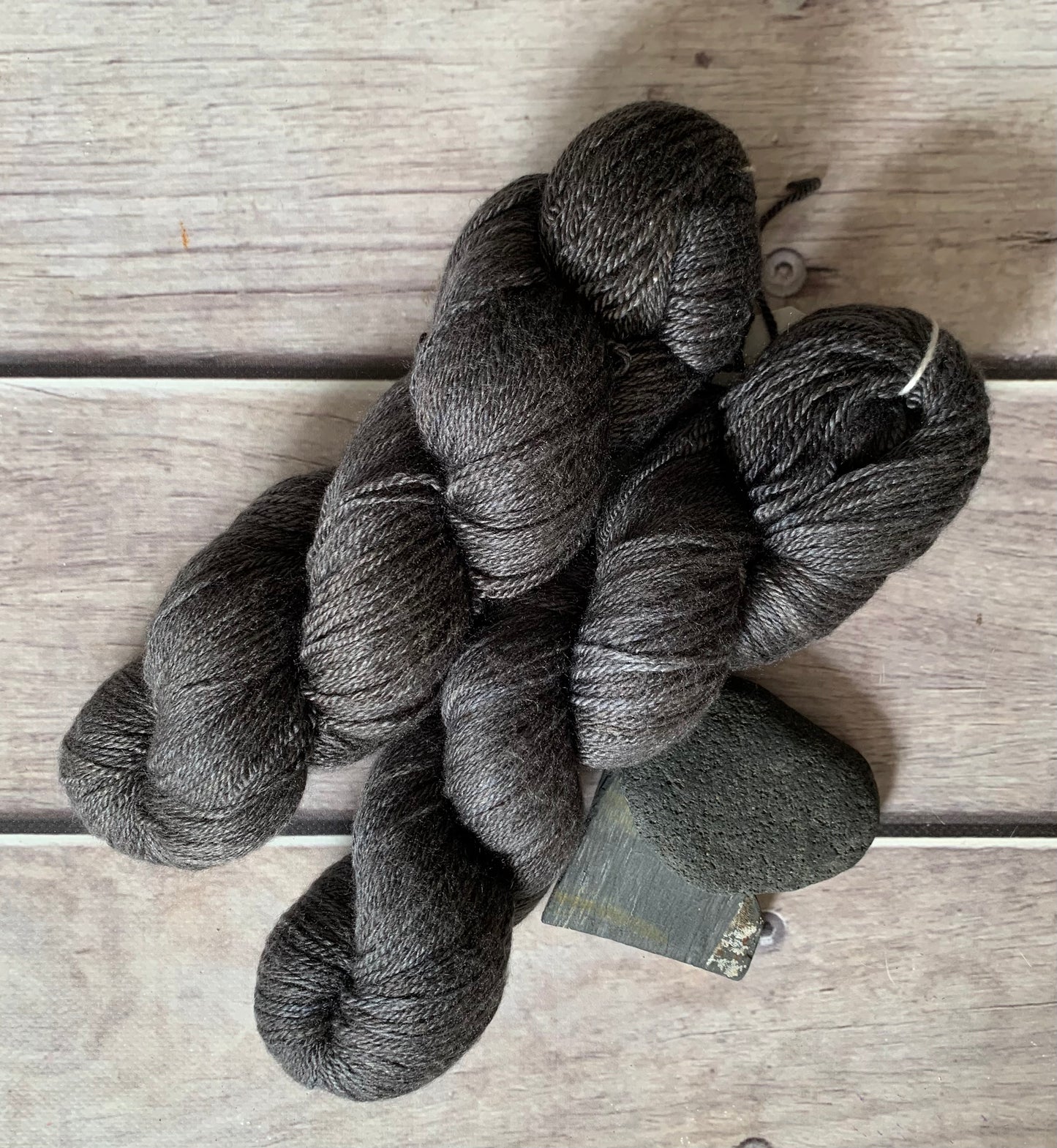 Fallen Ashes - 4 Ply Silk & Merino - White Cloud