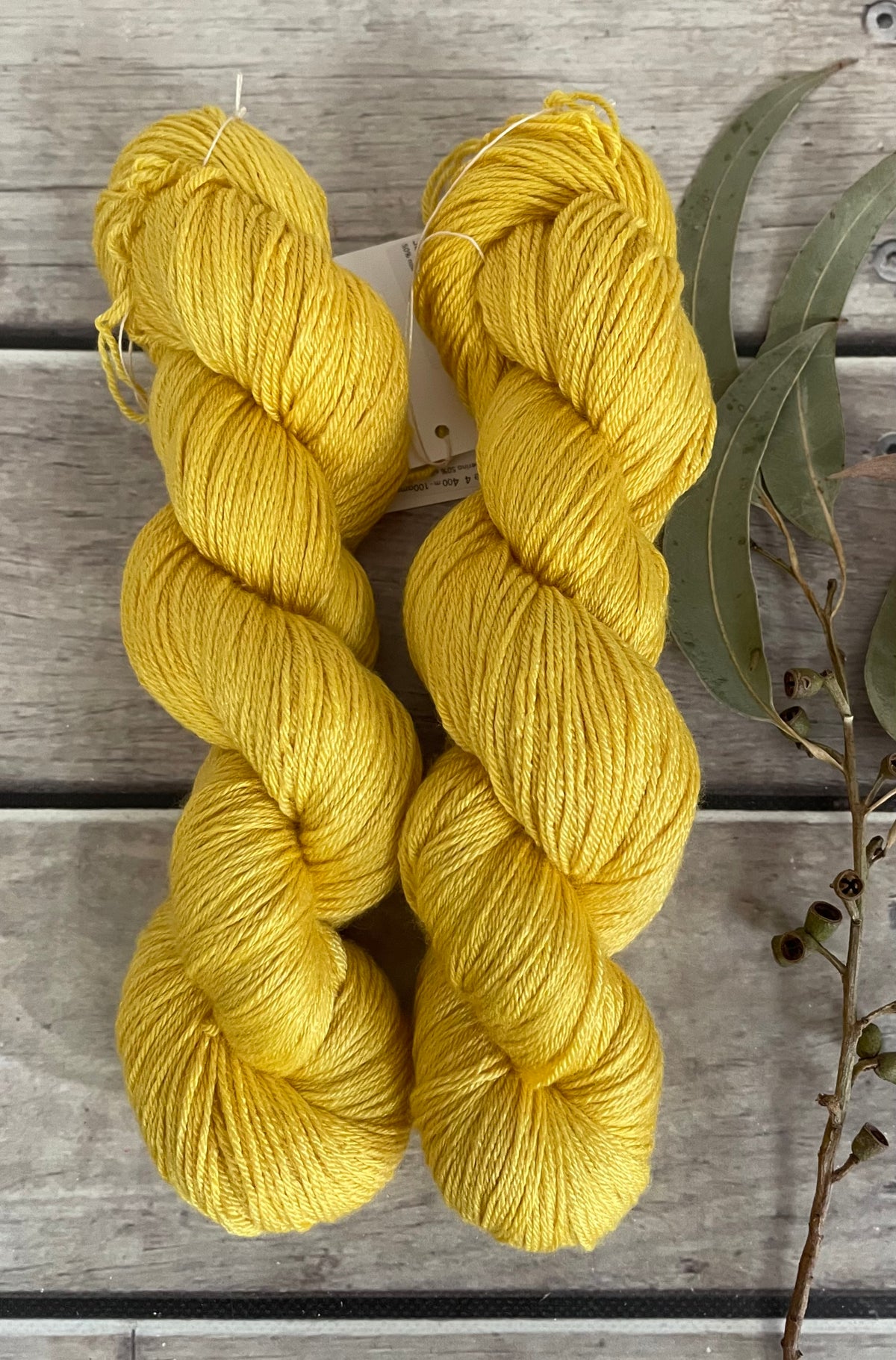 You are my Sunshine - 4ply/fingering - silk and merino - Jasmine 4