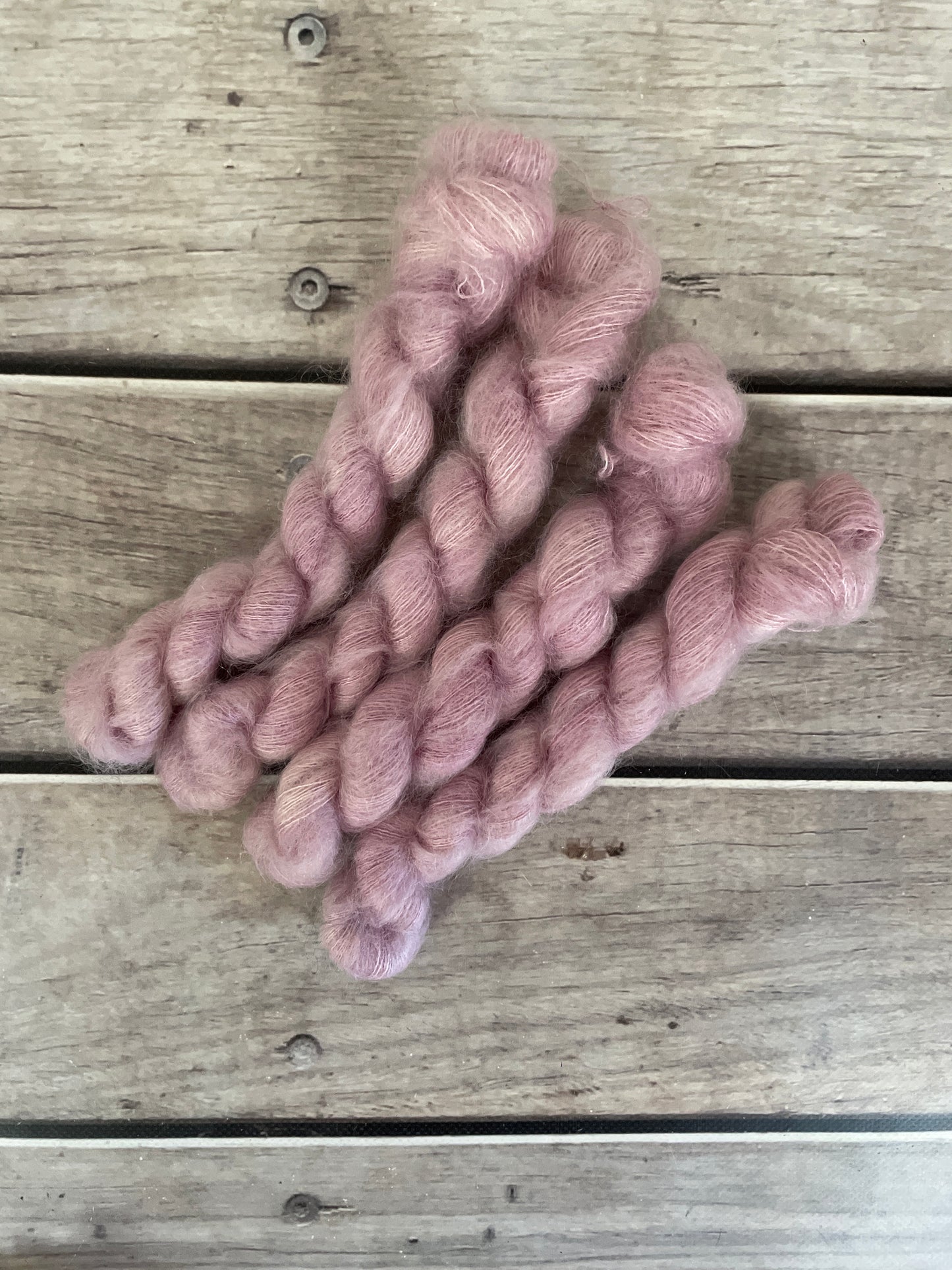 Soft Rose - 2 ply Silk / Mohair - Shui Yun