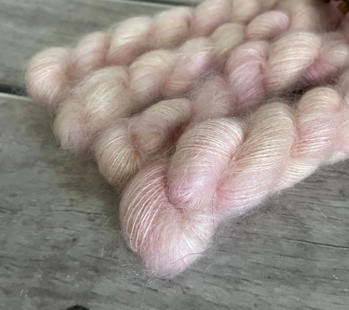 Rose Gold - 2 ply Silk / Mohair - Shui Yun (20g)