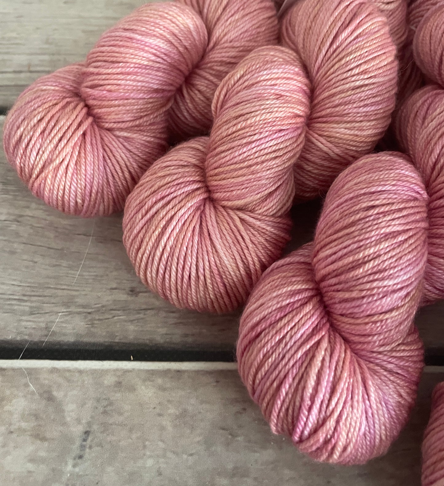 Berry Gold ooak - Jasmine 8 yarn - 8 ply