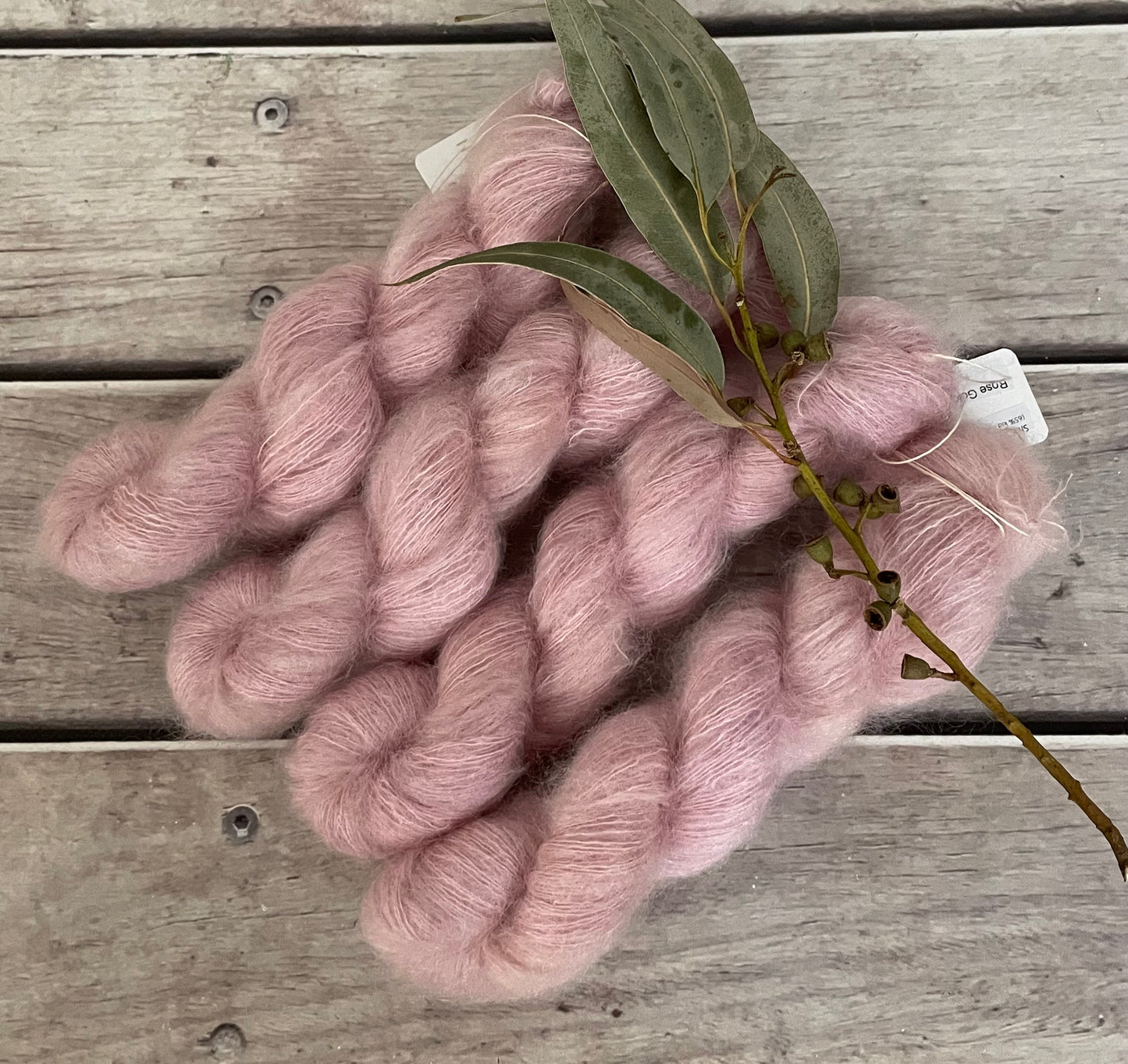 Rose Gold - 2 ply Silk / Mohair - Shui Yun