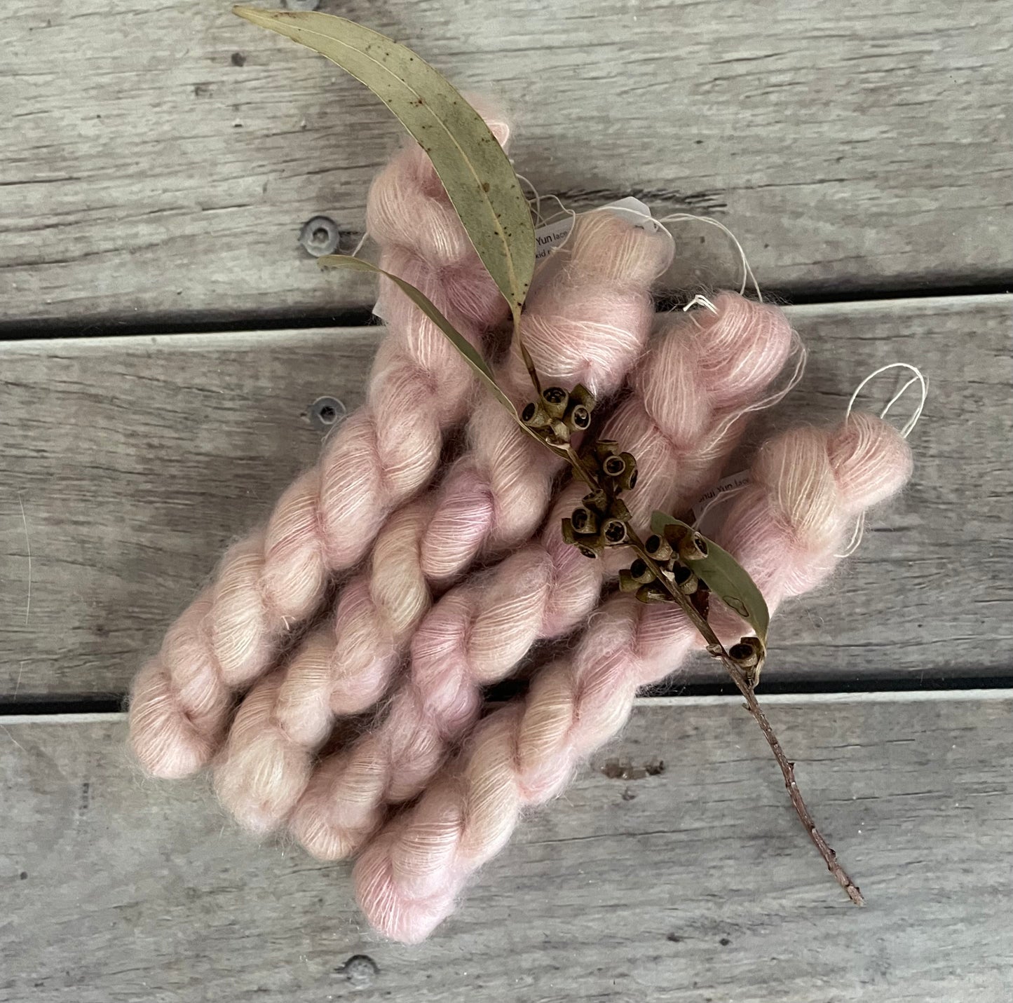 Rose Gold - 2 ply Silk / Mohair - Shui Yun (20g)