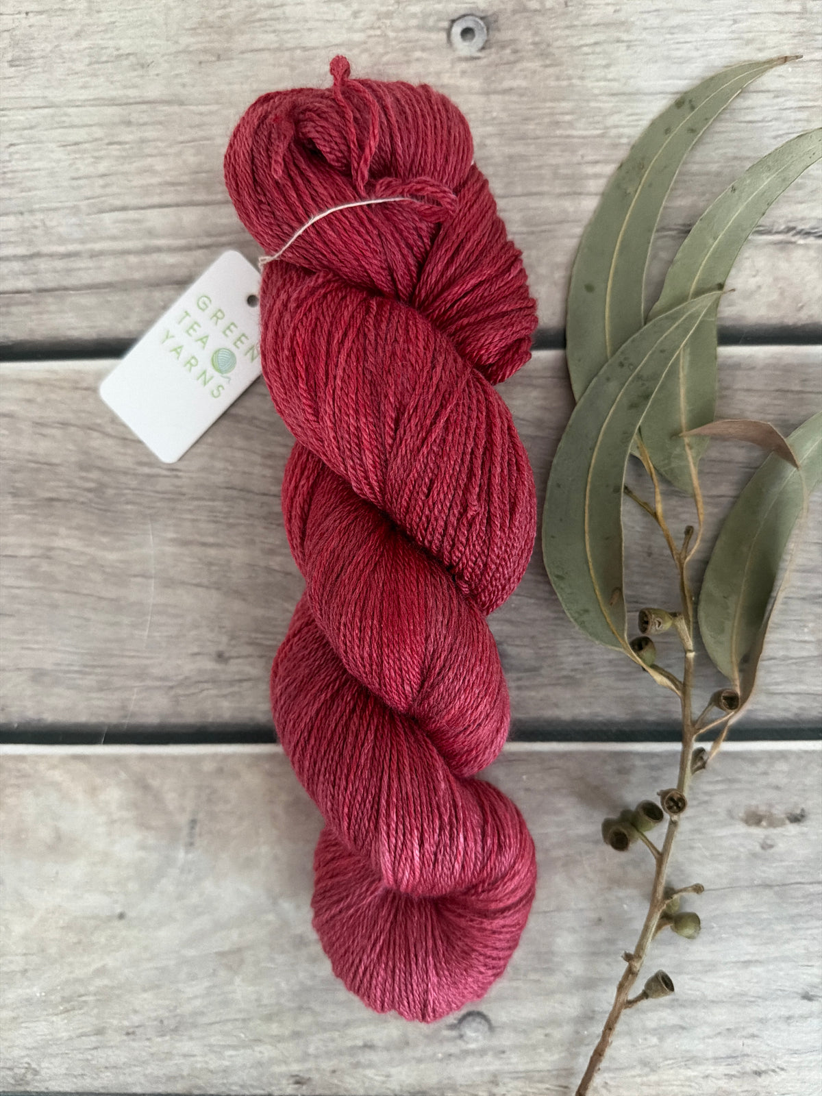 Ming Red - 4 Ply Silk & Merino - Jasmine 4