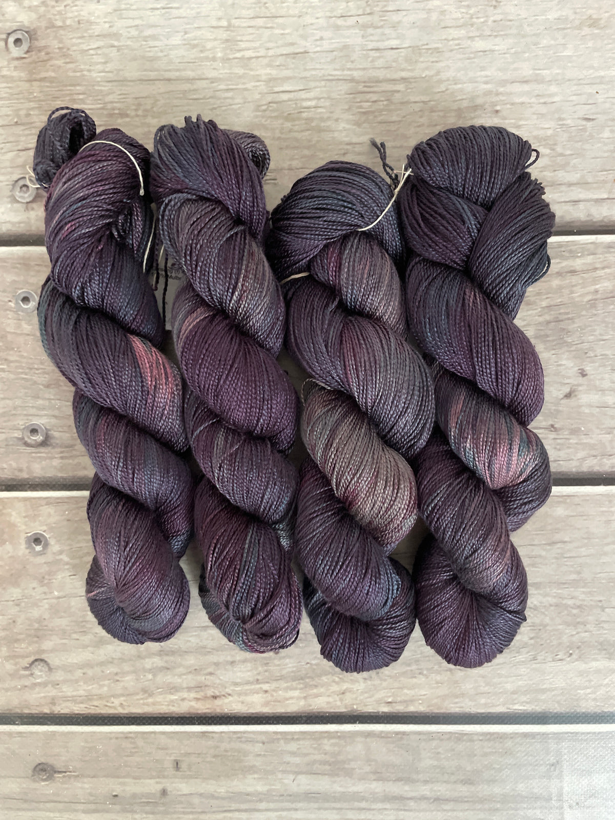 Twilight Grey - 4 Ply Mulberry Silk - Ginseng f