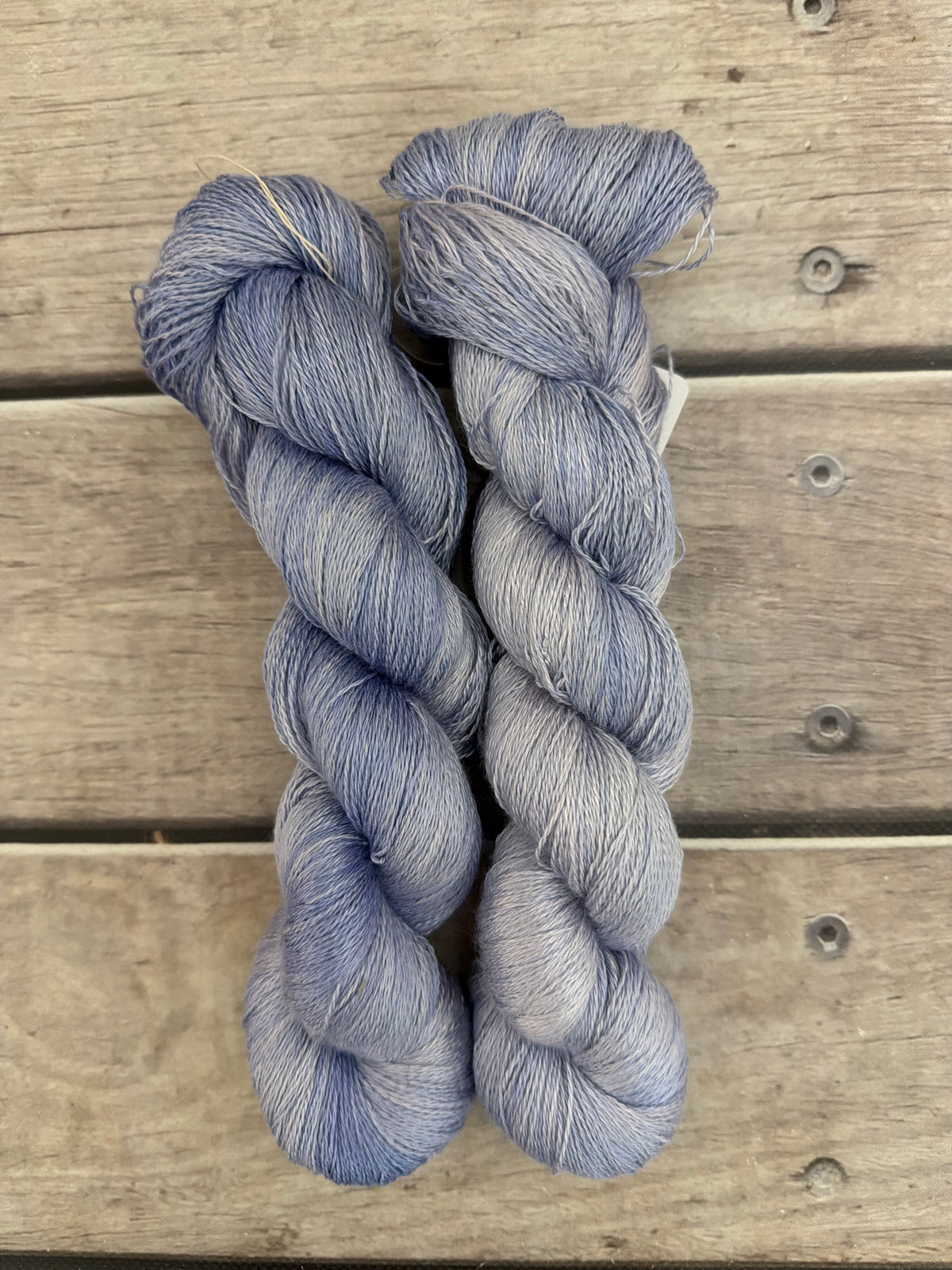 Moon Blue - 3 ply in Mulberry silk - Pekoe (hl)