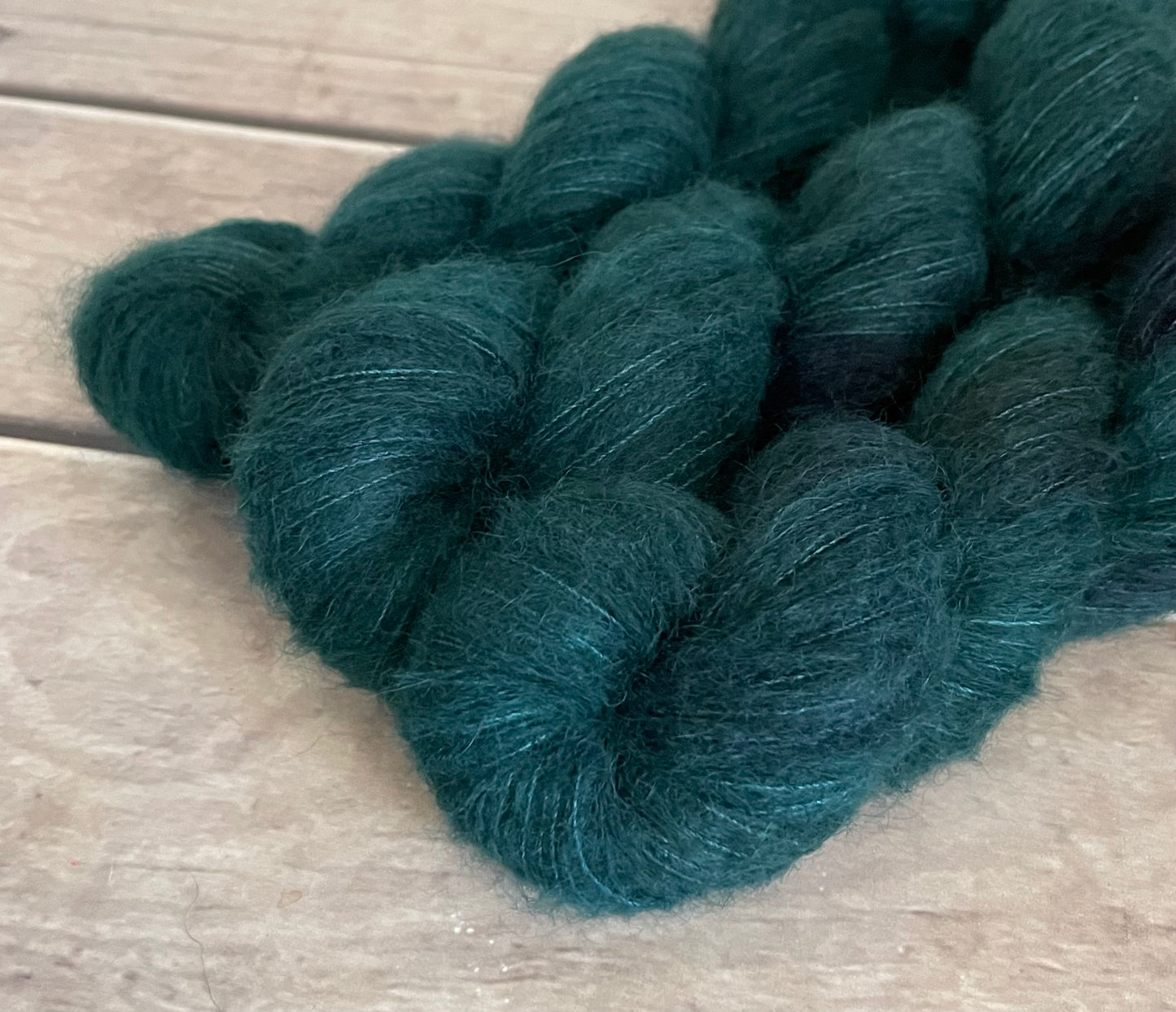 The Watchman - 2 ply Suri/merino fluff - Rosemary (Copy)