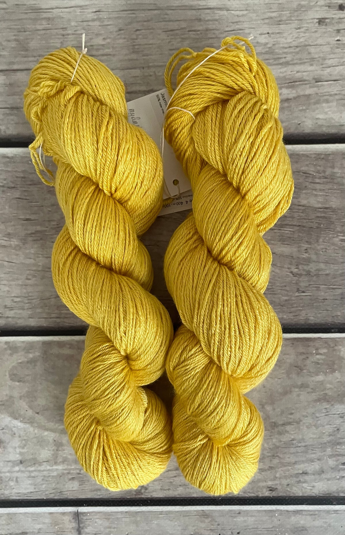 You are my Sunshine - 4ply/fingering - silk and merino - Jasmine 4