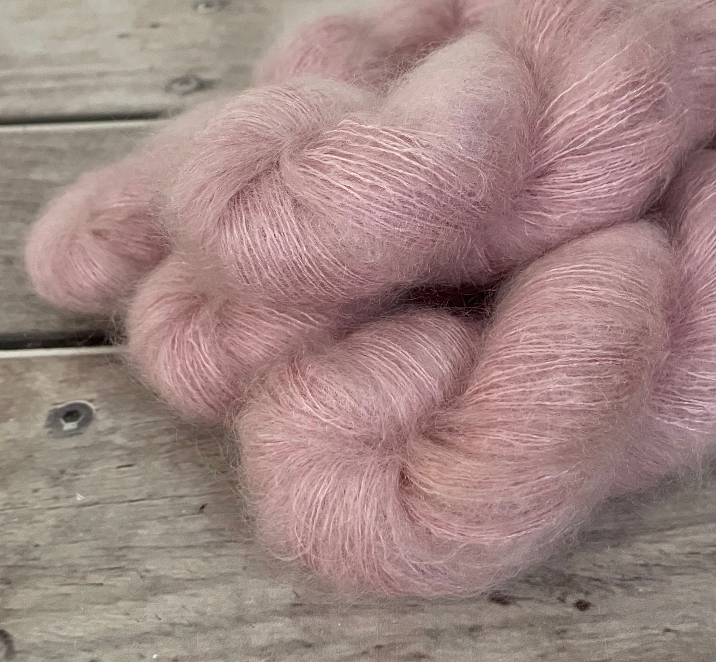 Rose Gold - 2 ply Silk / Mohair - Shui Yun